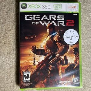 3/$20 XBOX 360 Gears of War 2 Video Game Rated M Bundle 3 video games for $20!